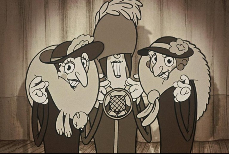 Picture from thhe movie "The Triplets of Belleville".