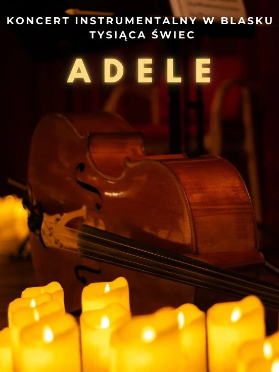 Graphics promoting the concert