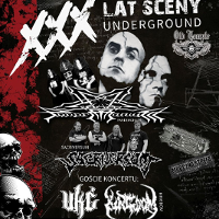 Concert poster with information about the event.
