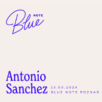 Concert poster: information about the event - text in dark blue on white background.