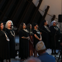 Photo of the choir members.