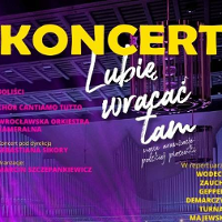 Concert poster with information about the event.