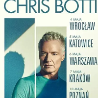 Event poster: photo of Chris Botti and information about concert tour.