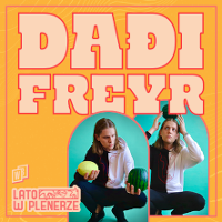 Concert poster: photo of the performer an orange background