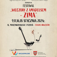 Concert poster with information about the event.