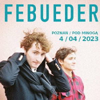 Event poster: photo of the band and information about the concert.