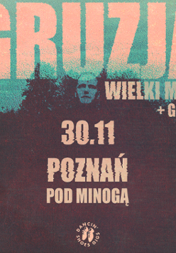 Concert poster with information about the event.