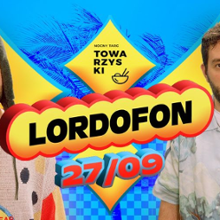 Colourful concert poster.