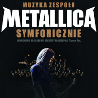 Event poster - the title of the concert on dark background and a picture of a man playing the guitar.