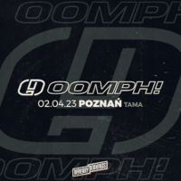 Black and white concert poster with band's name and information about the event.