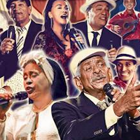 Concert poster - picture of the performers.