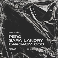 Concert poster in black and white colours with information about the event.