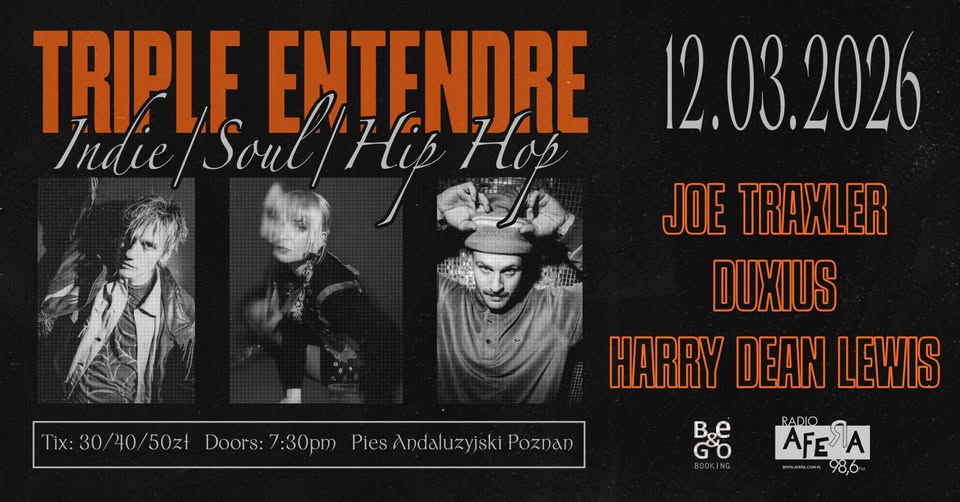 Graphics promoting the concert