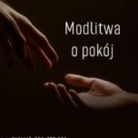Concert poster - two hands on a dark background and the title of the concert