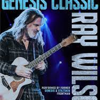 Concert poster: photo of Ray Wilson with a guitar and information about the event.