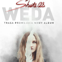 Concert poster - photo of the singer.