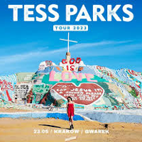 Colourful event poster.