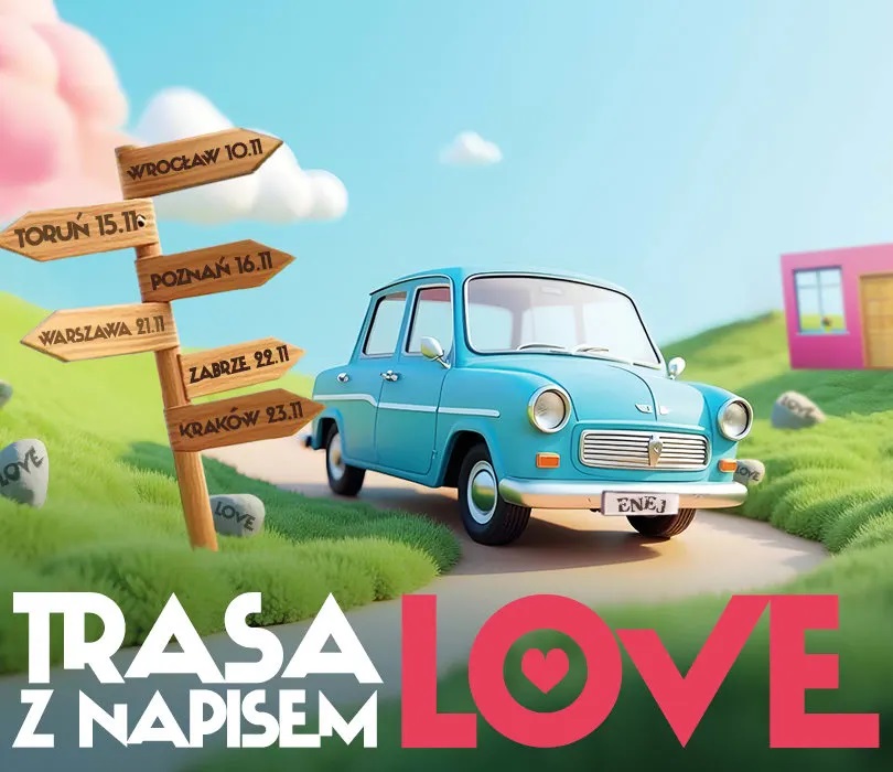 Graphics promoting the concert