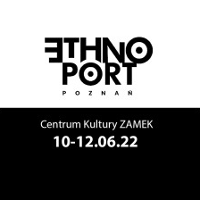 Black and white festival poster