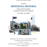 Exhibition poster with information about the event.