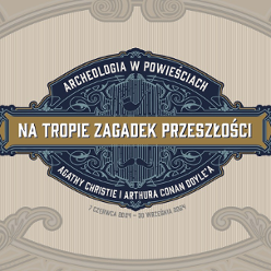 Exhibition poster: information about the exhibition - title of it and dates.