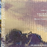 One of the works fro exhibition: a pastel work presenting mountains