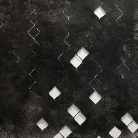 One of the exhibition works