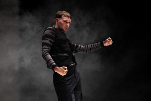 Photograph promoting the concert