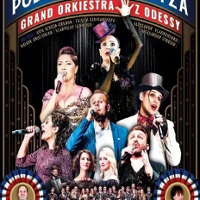 Concert poster woth photos of performers.