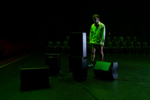 Photography promoting the performance