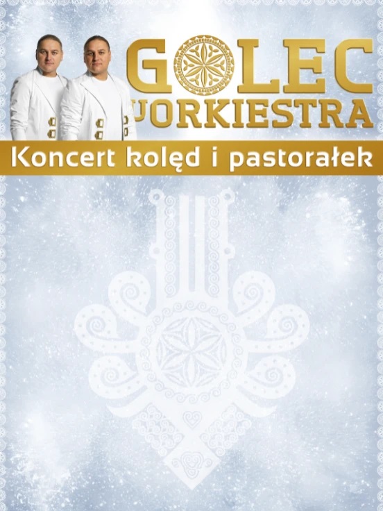 Graphics promoting the concert