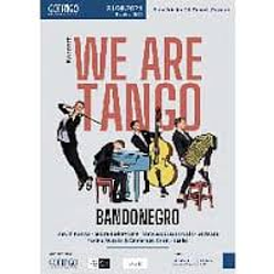 Event poster: a drawing of a music band - four man playing various instruments, and information about the event.