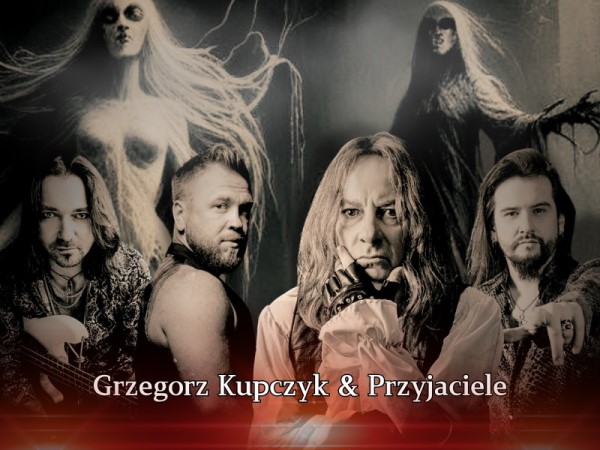 Graphics promoting the concert