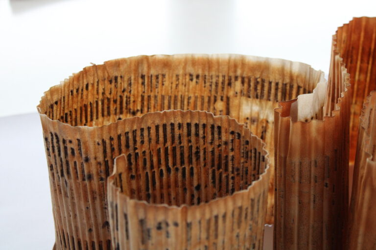 Graphics promoting the exhibition