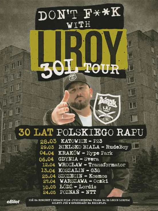 The concert poster