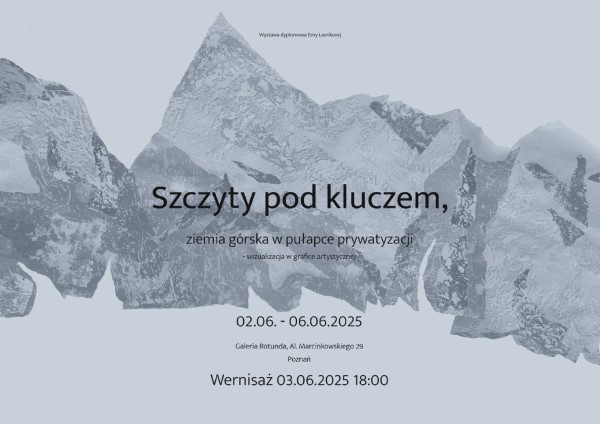 The exhibition poster