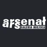 The name of the gallery in white colour on dark background.