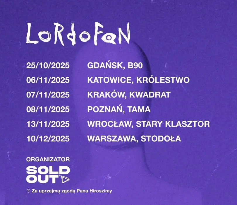 Graphics promoting the concert