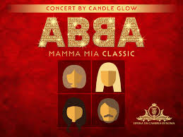 Graphics promoting the concert