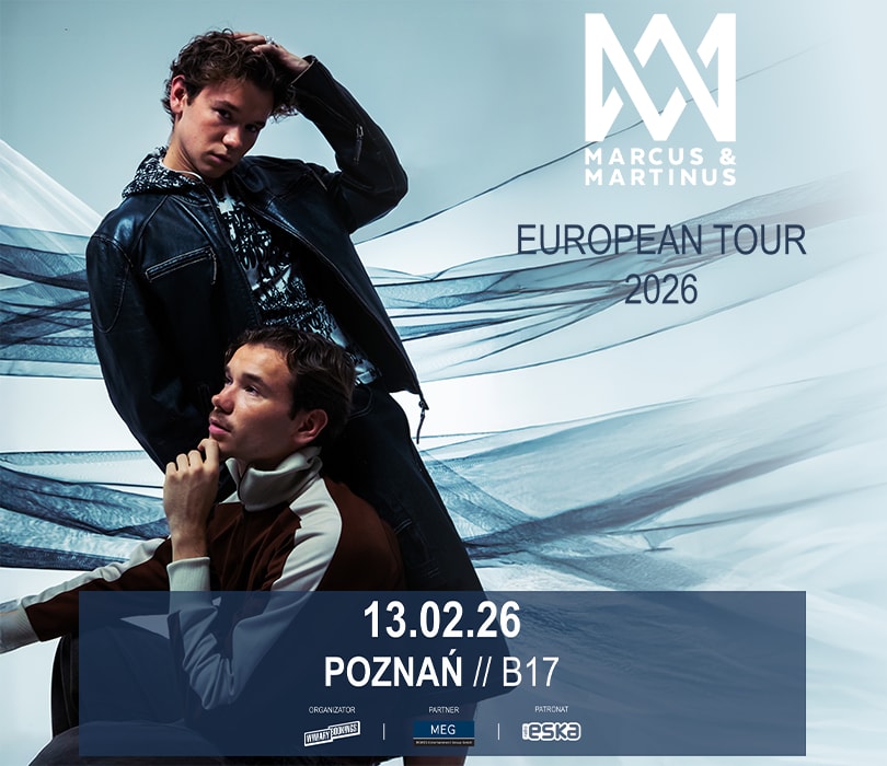 Graphics promoting the concert