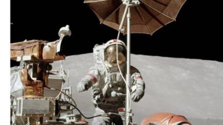 photo of Mission Moon exhibition