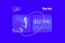 Graphics promoting the concert