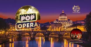 Graphics promoting the concert