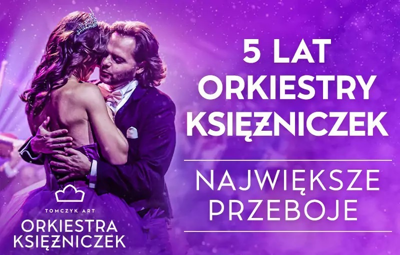 Graphics promoting the concert