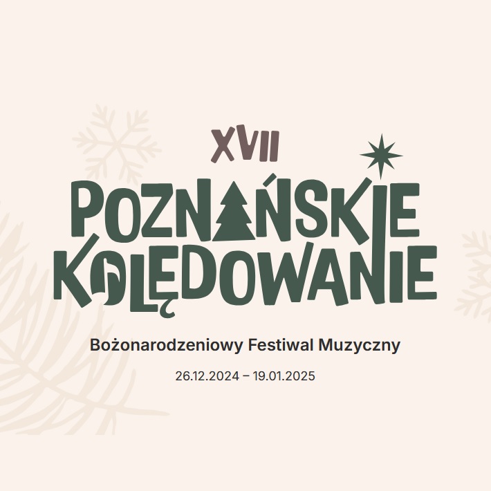Festival poster - the name of the festival and information about it.