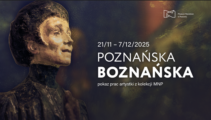 Graphics promoting the exhibition