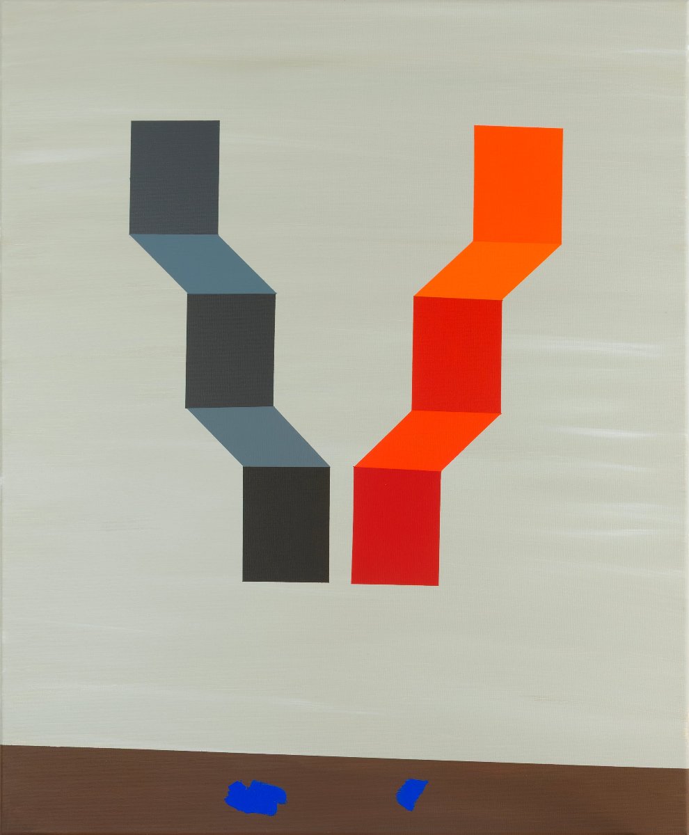 Graphics promoting the exhibition