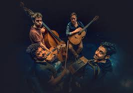 Photograph promoting the concert