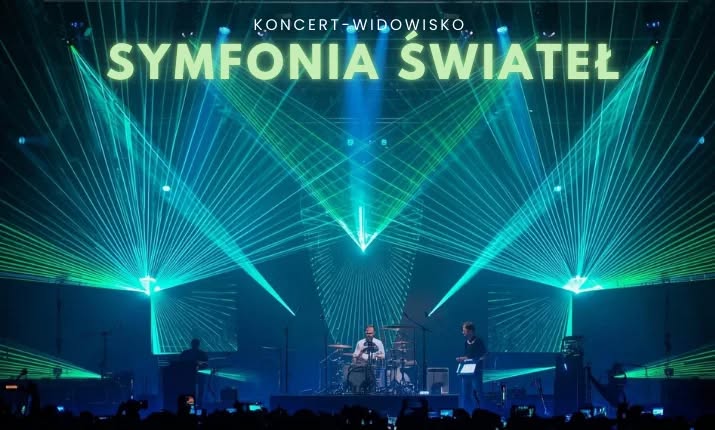 Graphics promoting the concert