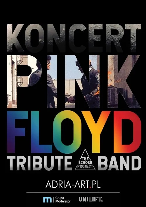 Graphics promoting the concert